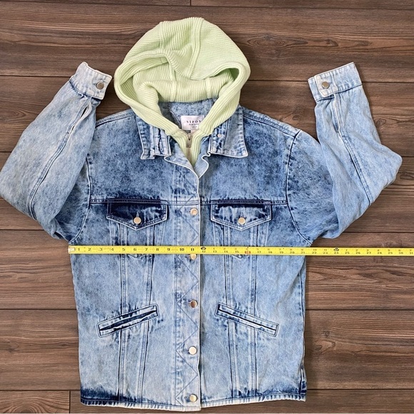 Samantha Sipos Zinna Hooded Denim Jacket - Picture 12 of 15